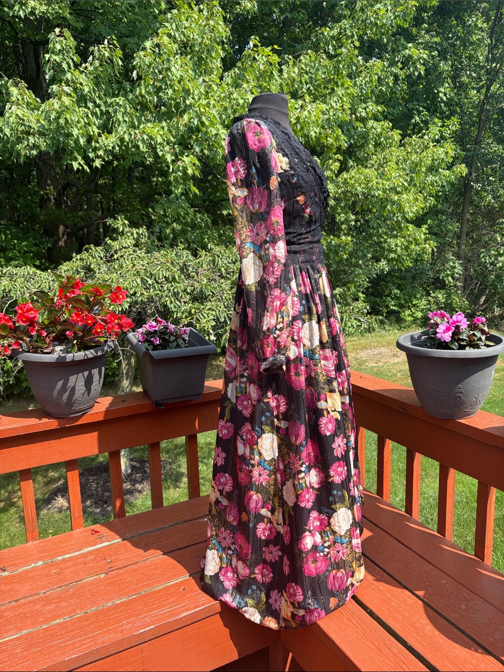 NWOT Juicy couture black label Maxi dress - Picture 4 of 11